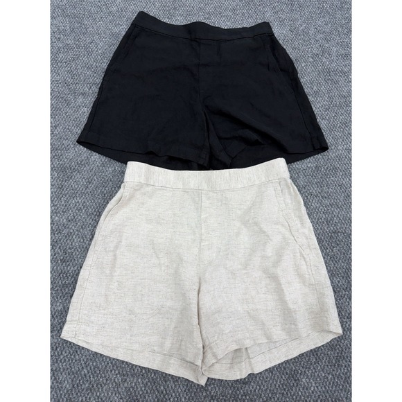 Banana Republic Pants - Lot of 2~Banana Republic Womens Small Linen Rayon Blend High Rise Pull-On Shorts